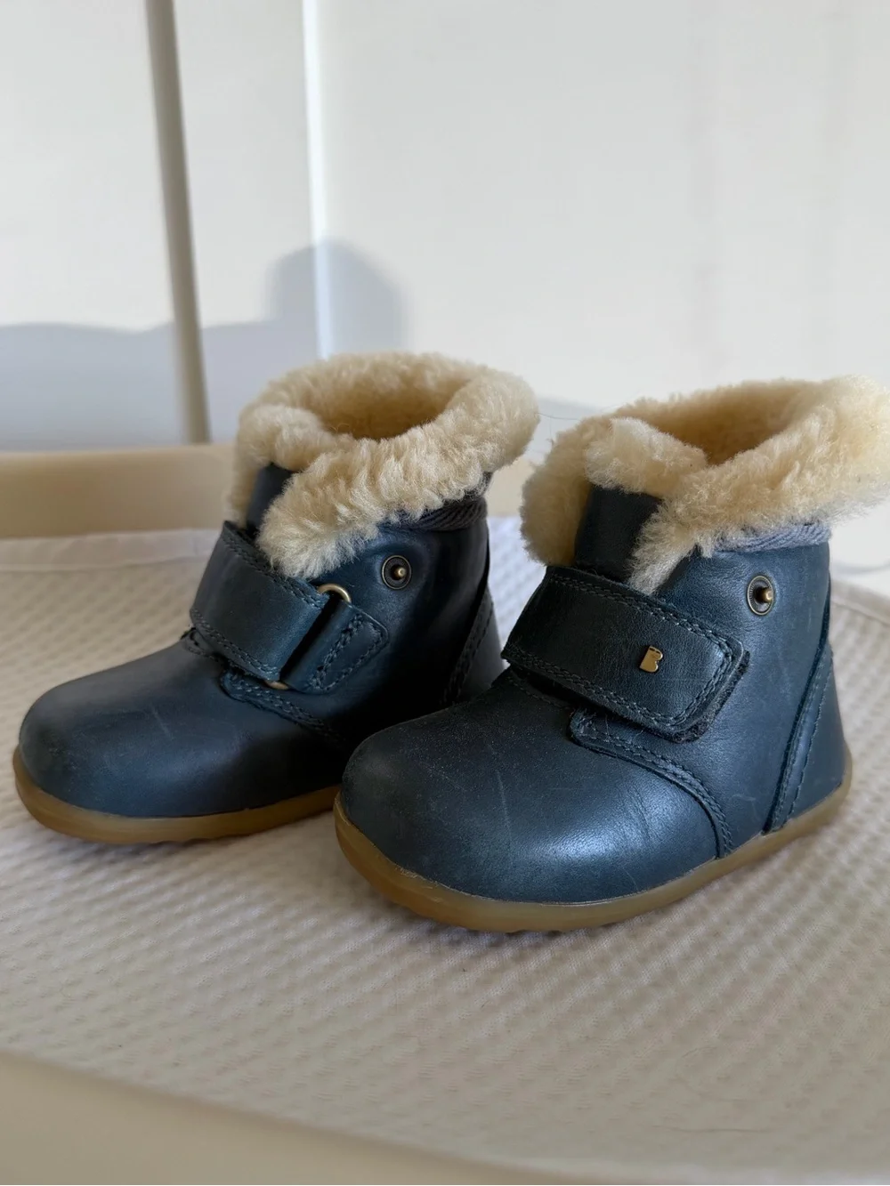 Bobux Fur-Lined Ankle Boots